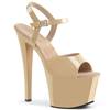 Pleaser - SKY309 Sandale à bride à la cheville, Pole dance chaussures - Chaussures de pole dance - Crème Product image